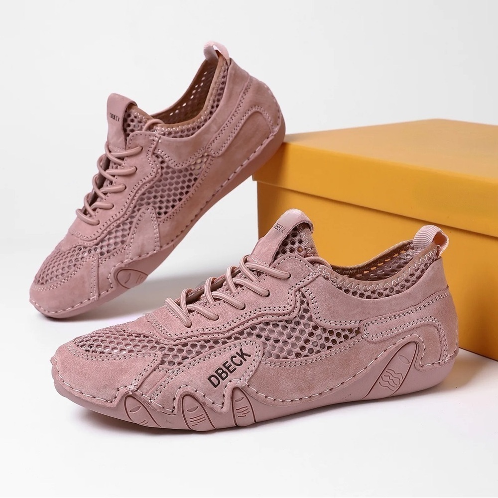 DBECK AirWalker Pro Pink Mesh Sneakers Women’s Size 9 Australia 41